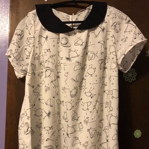 Peter Pan collar shirt bought from ModCloth 1X